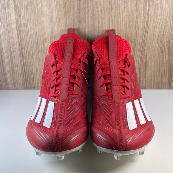 Adidas Adizero 2022 Football Cleats Power Red HP8749 Men’s Size 13 - Picture 4 of 9